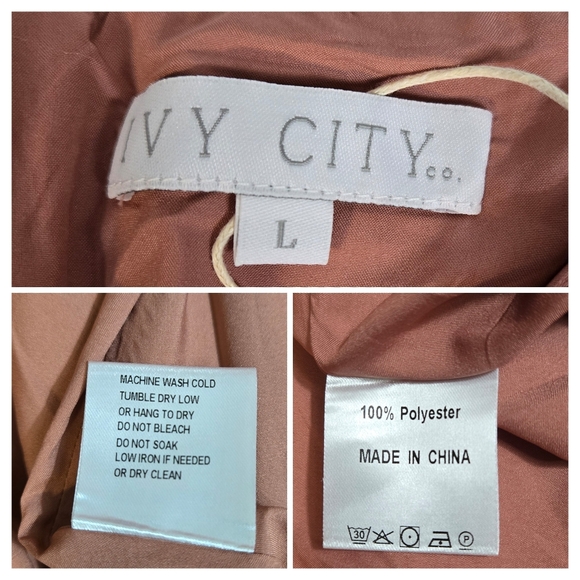 Ivy City Co Rose Satin Fit-and-Flare Midi Formal Dress - Picture 10 of 11